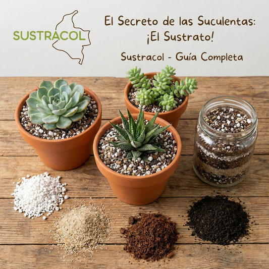 Sustrato para Suculentas: Guía Completa para Elegir el Mejor | Sustracol
