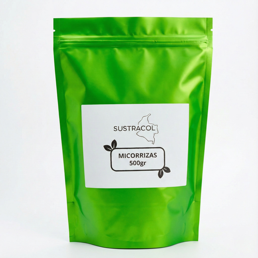 Micorrizas Sustracol 500g - Hongos Micorrízicos para Cultivo