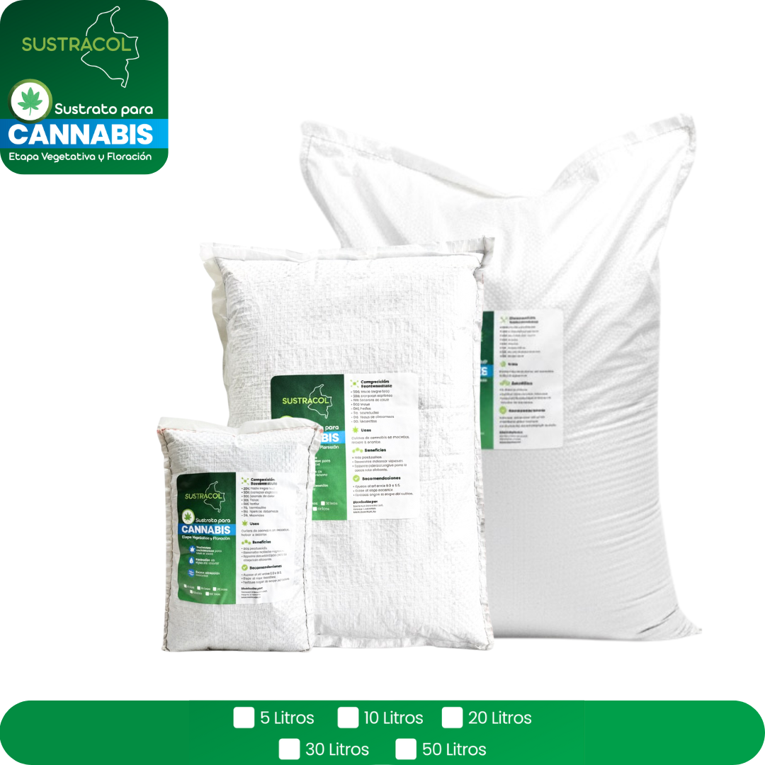 Sustrato para Cannabis