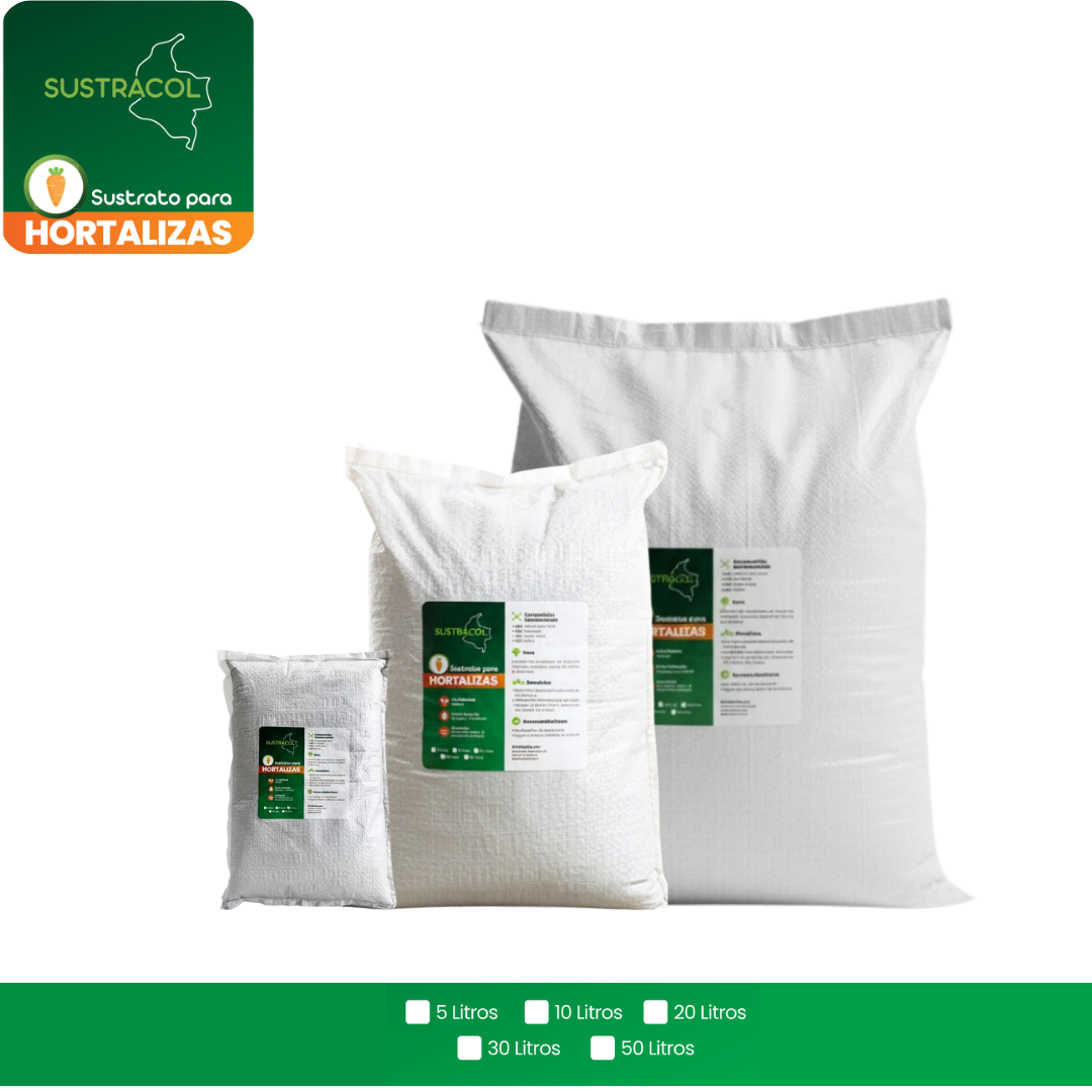 Sustrato orgánico para Hortalizas