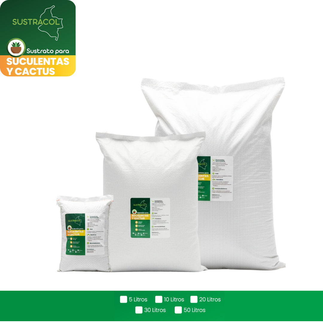 Sustrato para Suculentas