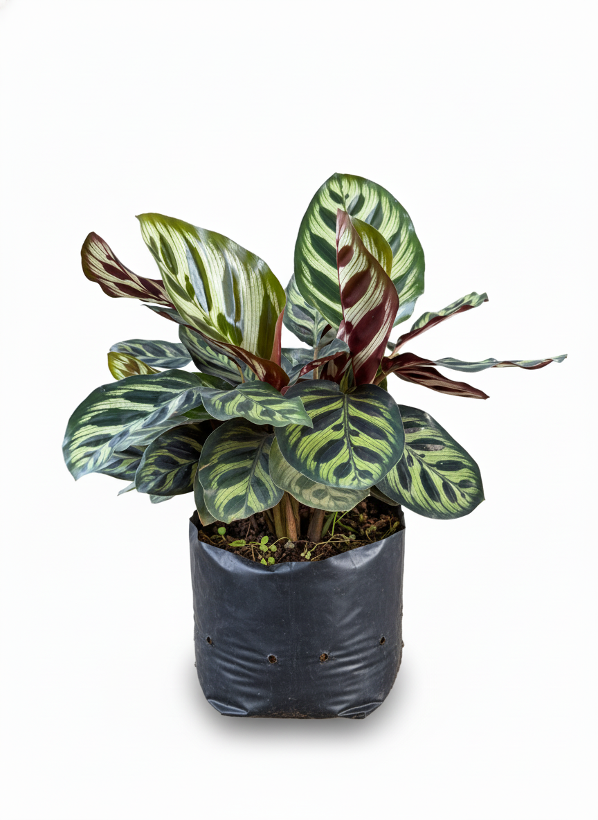 Calathea Makoyana pavo real - planta interior tropical